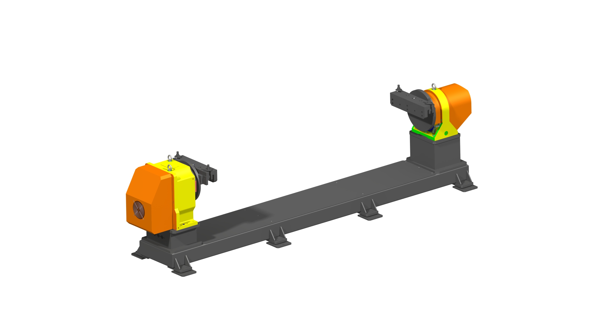 一轴头尾架变位机